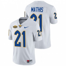 Pitt Panthers Damarri Mathis #21 White College Football Limited Jersey