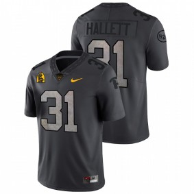 Erick Hallett Pitt Panthers 2021-22 Anthracite Steel City Limited Football Jersey