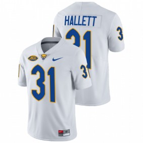 Pitt Panthers Erick Hallett #31 White College Football Limited Jersey