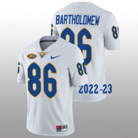 Gavin Bartholomew Pitt Panthers Limited Football 2022-23 White #86 Jersey