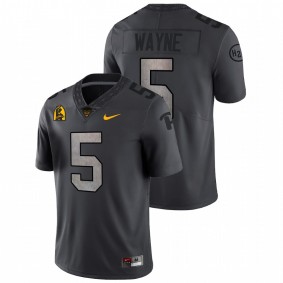 Jared Wayne Pitt Panthers 2021-22 Anthracite Steel City Limited Football Jersey