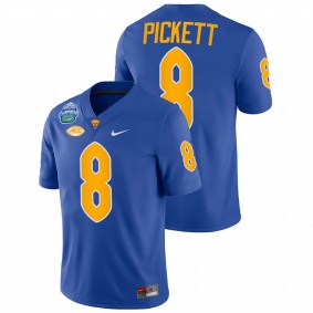 Kenny Pickett Pitt Panthers Royal 2021 ACC Football Conference Champions #8 Jersey