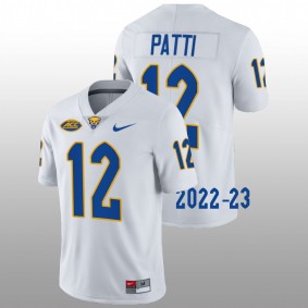 Nick Patti Pitt Panthers Limited Football 2022-23 White #12 Jersey