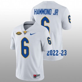 Rodney Hammond Jr Pitt Panthers Limited Football 2022-23 White #6 Jersey