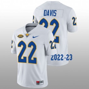 Vincent Davis Pitt Panthers Limited Football 2022-23 White #22 Jersey