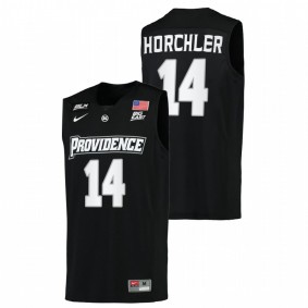 Noah Horchler #14 Black Providence Friars 2021-22 Replica College Basketball Jersey