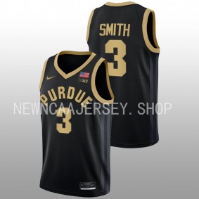 Braden Smith #3 Black Purdue Boilermakers 2022-23 College Basketball Jersey