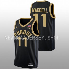 Brian Waddell #11 Black Purdue Boilermakers 2022-23 College Basketball Jersey