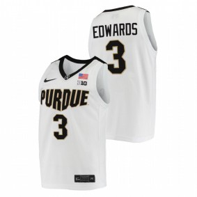 Purdue Boilermakers Carsen Edwards White College Basketball NBA Alumni Men Jersey