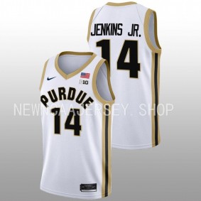 Purdue Boilermakers David Jenkins Jr. 2022-23 White College Basketball Men Jersey