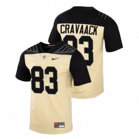 Jack Cravaack Purdue Boilermakers College Football Gold Vapor Untouchable #83 Jersey