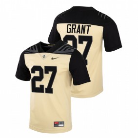 Marvin Grant Purdue Boilermakers College Football Gold Vapor Untouchable #27 Jersey