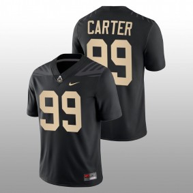 Micah Carter Purdue Boilermakers College Football 2022 Black #99 Jersey