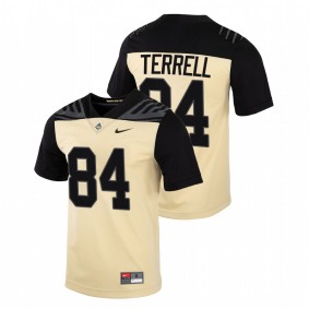 Preston Terrell Purdue Boilermakers College Football Gold Vapor Untouchable #84 Jersey