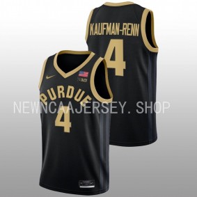 Trey Kaufman-Renn #4 Black Purdue Boilermakers 2022-23 College Basketball Jersey