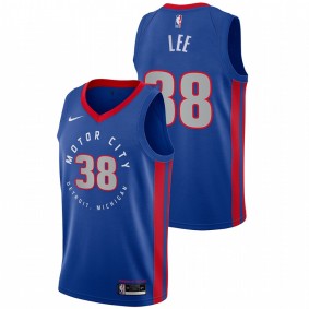 Saban Lee 2020-21 Blue City 2020 NBA Draft Jersey