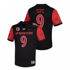 Brian Sipe San Diego State Aztecs Black Calendar Football Blood In-Blood Out #9 Jersey