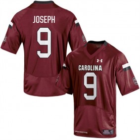 Men South Carolina Gamecocks #9 Johnathan Joseph Cardinal NCAA Premier Football Jersey