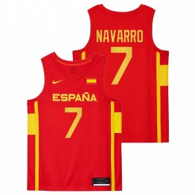 Men Spain Basketball Juan Carlos Navarro Gasol Olymipcs Game Limited Jersey