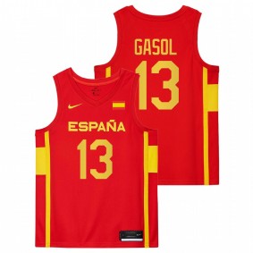 Men Spain Basketball Marc Gasol Gasol 2021 Tokyo Olymipcs Limited Jersey