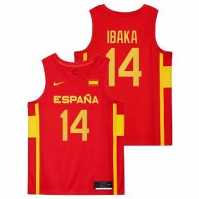 Men Spain Basketball Serge Ibaka Gasol Olymipcs Game Limited Jersey