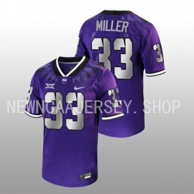 Kendre Miller TCU Horned Frogs Untouchable Game 2022-23 Purple Men Jersey Football