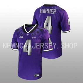 Taye Barber TCU Horned Frogs Untouchable Game 2022-23 Purple Men Jersey Football