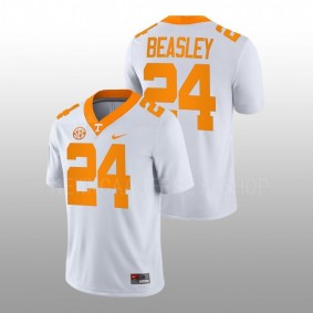 Aaron Beasley Tennessee Volunteers College Football White NIL Replicaame #24 Jersey