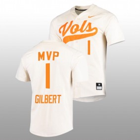 Drew Gilbert Tennessee Volunteers #1 2022 SEC Tournament MVP Men White Jersey