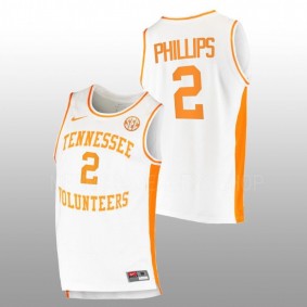 Tennessee Volunteers Julian Phillips 2022-23 White College Basketball Replica Men Jersey