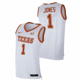 Andrew Jones Texas Longhorns 2020-21 White Alumni Limited Player Jersey