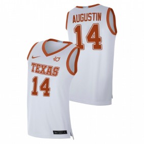 D.J. Augustin Texas Longhorns White Alumni Limited Player Jersey