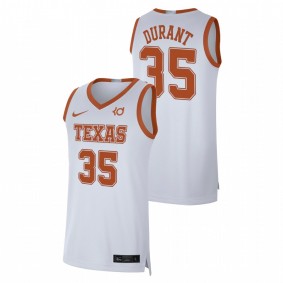 Texas Longhorns Kevin Durant White Alumni Player Limited Jersey