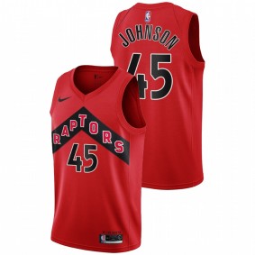 Dalano Banton Toronto Raptors Red Icon Edition 2021 NBA Draft Jersey