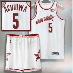 Precious Achiuwa #5 White Toronto Raptors Team Isiah 2022 NBA Rising Stars Jersey