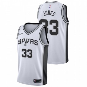 Tre Jones 2020-21 White Association 2020 NBA Draft Jersey