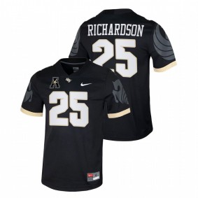 Johnny Richardson UCF Knights 2021-22 Black College Football Jersey