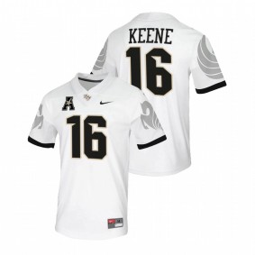 Mikey Keene UCF Knights 2021-22 White College Football Jersey