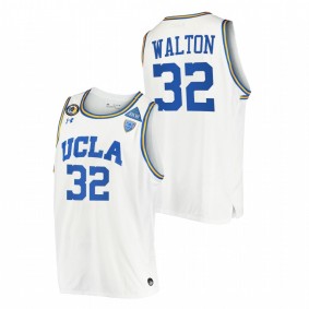 Men UCLA Bruins #32 White Bill Walton Stand Together College Basketball Jersey