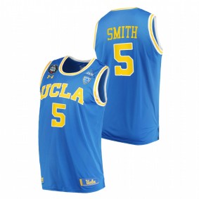 Men UCLA Bruins #5 Blue Chris Smith PAC-12 2021 March Madness Final Four Jersey