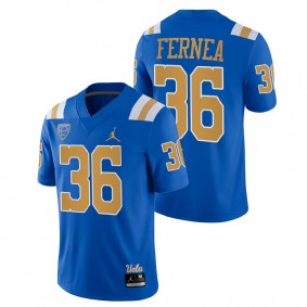 Ethan Fernea UCLA Bruins College Football Blue #36 Jersey