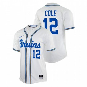 Gerrit Cole UCLA Bruins #12 College Baseball Men White Jersey Replica