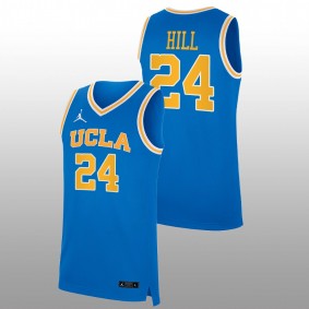 Jalen Hill #24 Royal UCLA Bruins College Basketball Jersey