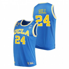 Men UCLA Bruins #24 Blue Jalen Hill Stand Together College Basketball Jersey