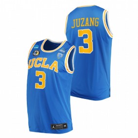 Men UCLA Bruins Johnny Juzang #3 Blue College Basketball Jersey