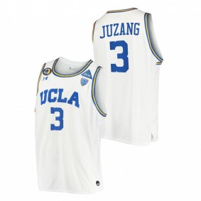 Men UCLA Bruins #3 White Johnny Juzang Stand Together College Basketball Jersey