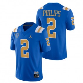 Kyle Philips UCLA Bruins College Football Blue 2022 NFL Draft #2 Jersey