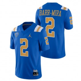 Nicholas Barr-Mira UCLA Bruins College Football Blue #2 Jersey