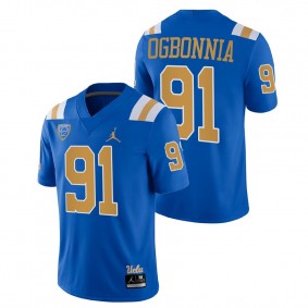 Otito Ogbonnia UCLA Bruins College Football Blue 2022 NFL Draft #91 Jersey