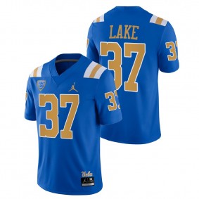 Quentin Lake UCLA Bruins College Football Blue 2022 NFL Draft #37 Jersey